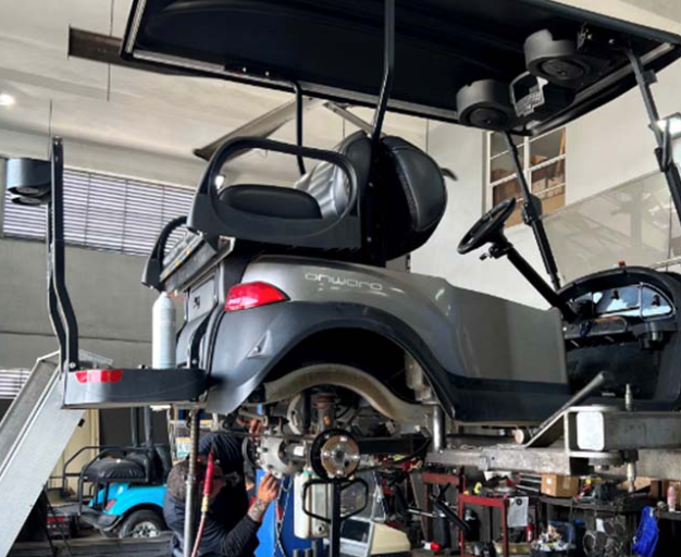 Mecánico de carritos de golf