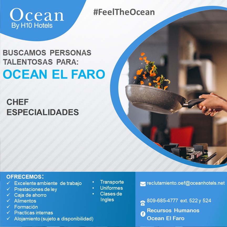 CHEF ESPECIALIDADES